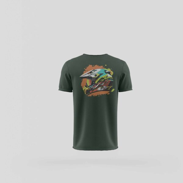 Tricou Cascheta Naravasa - Verde - Spate