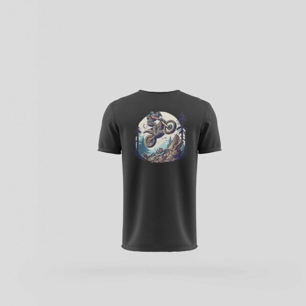 Tricou Zbor Deasupra Unui Cuib De Butuci - Negru - Spate