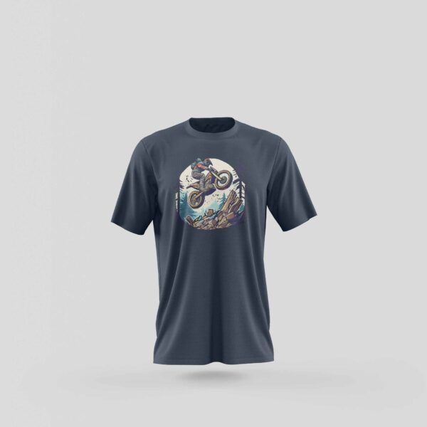 Tricou Zbor Deasupra Unui Cuib De Butuci - Navy - Fata