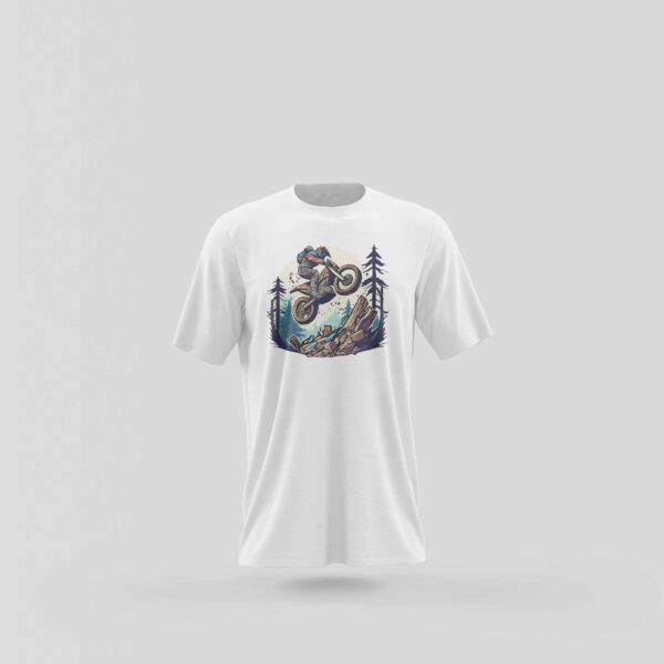 Tricou Zbor Deasupra Unui Cuib De Butuci - Alb - Fata