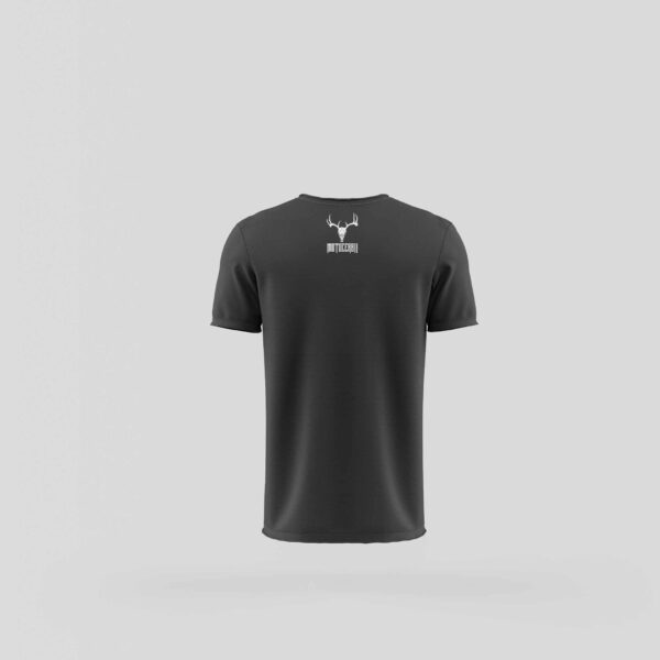 Tricou Logo Motocerbii Mic - Negru - Spate