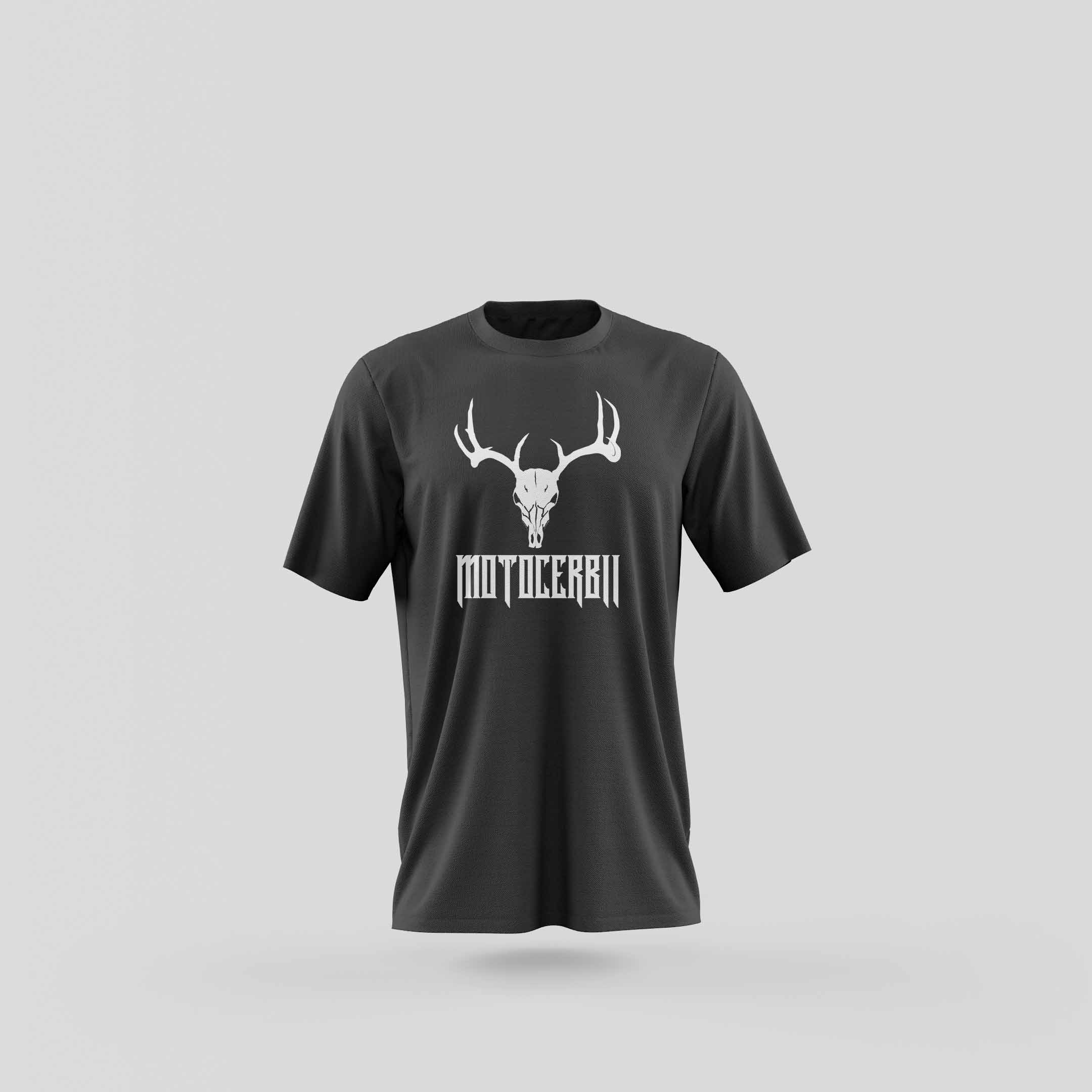 Tricou Motocerbii - Negru - Fata
