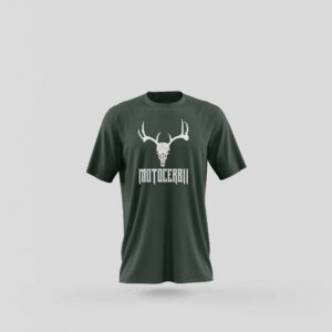 Tricou Motocerbii - Verde - Fata