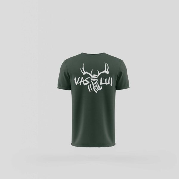 Tricou Dakar dupa 7 zile in Vaslui - Verde - Spate
