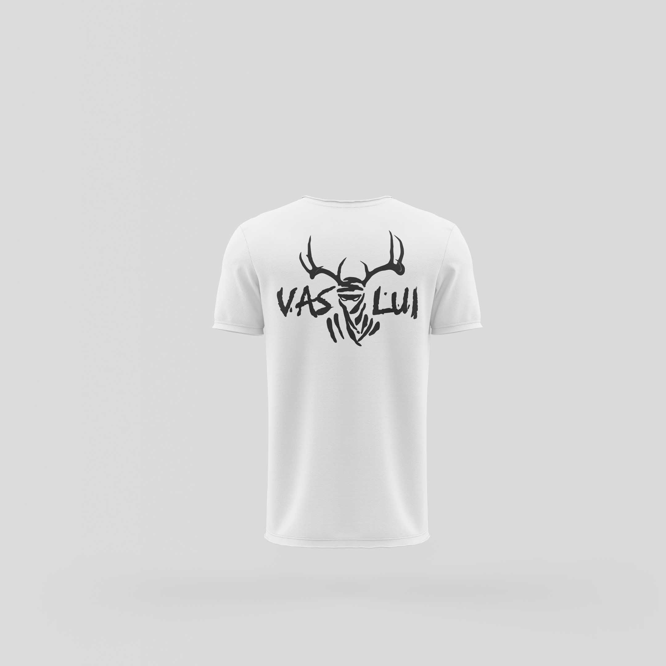 Tricou Dakar dupa 7 zile in Vaslui - Alb - Spate